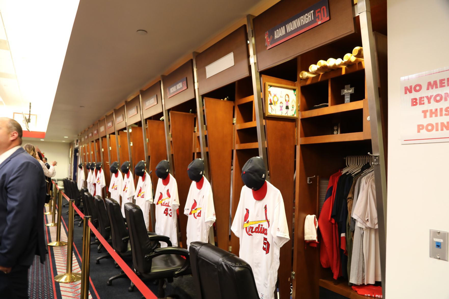 Cardinals Locker Room